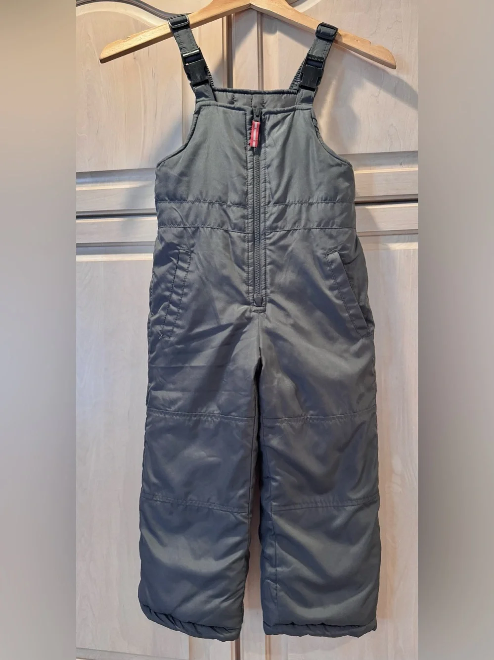 OshKosh B'gosh Dark Gray Kids Snow Overalls